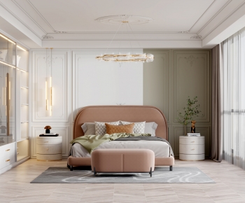 French Style Bedroom-ID:901962045