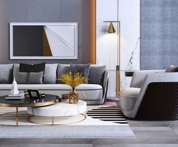 Modern Sofa Combination-ID:927308081