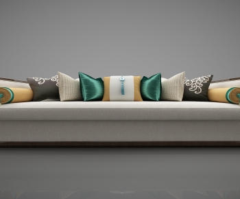 New Chinese Style Multi Person Sofa-ID:185101039