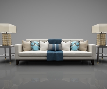 New Chinese Style Multi Person Sofa-ID:205024968