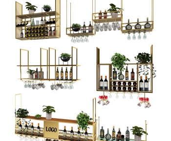 Modern Wine Rack-ID:466646914