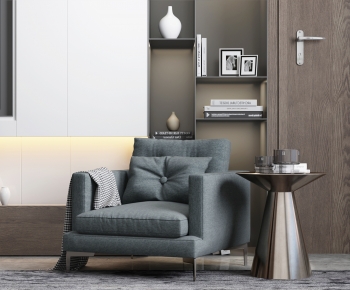 Modern Single Sofa-ID:334050892