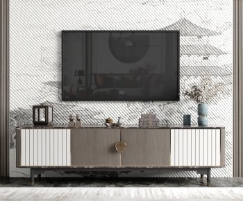 New Chinese Style TV Cabinet-ID:343990375
