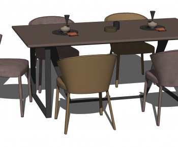 Modern Dining Table And Chairs-ID:245182991