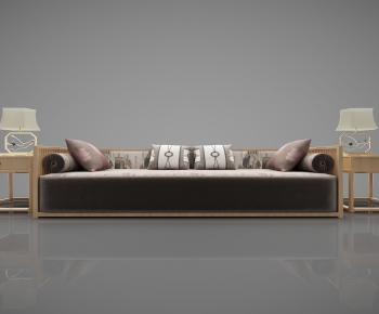 New Chinese Style Multi Person Sofa-ID:327042103