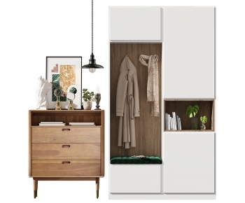 Nordic Style Shoe Cabinet-ID:665309473