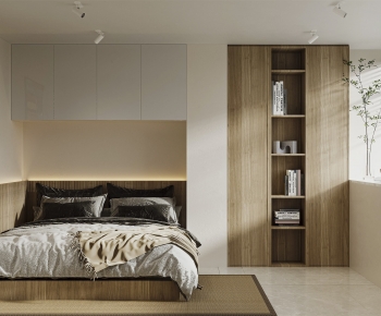 Wabi-sabi Style Bedroom-ID:462606912