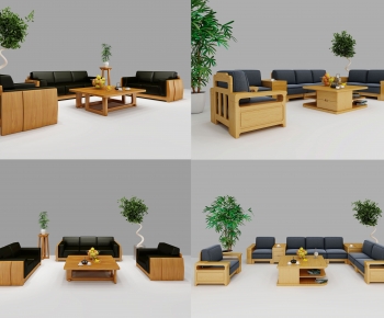 Modern Sofa Combination-ID:897476919