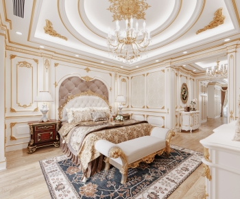 French Style Bedroom-ID:155659918