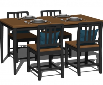 Modern Dining Table And Chairs-ID:894968997