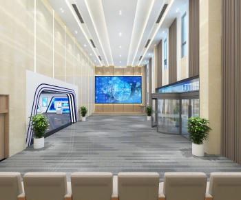 Modern Medical Space And Cultural Space-ID:957839593