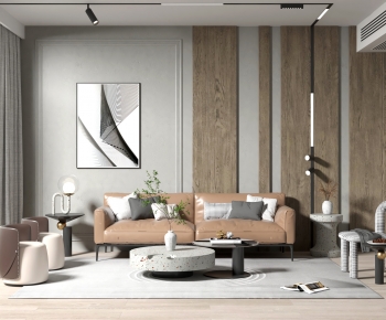 Modern A Living Room-ID:981470114
