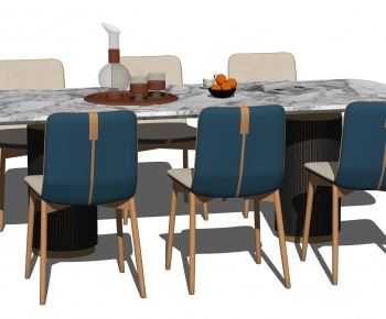 Modern Dining Table And Chairs-ID:176285033