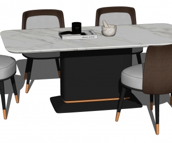 Modern Dining Table And Chairs-ID:147664076