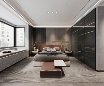 Modern Bedroom-ID:598476894