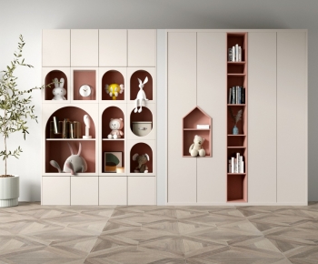 Nordic Style Decorative Cabinet-ID:656419049