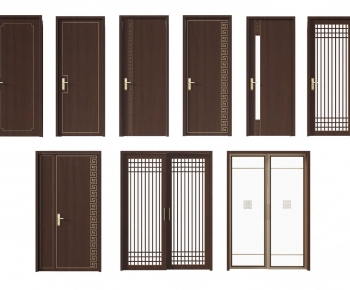 New Chinese Style Door-ID:853430996