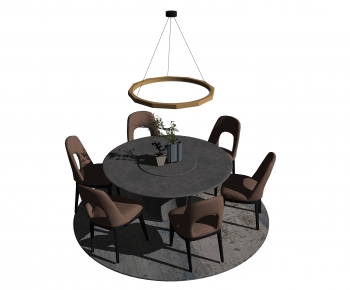 Modern Dining Table And Chairs-ID:195895919