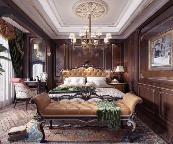 American Style Bedroom-ID:337378988