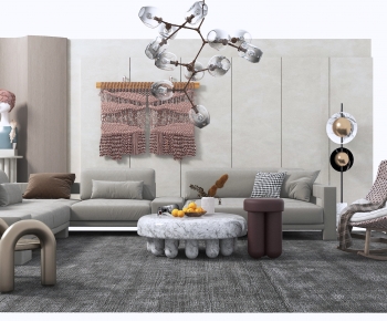 Modern Sofa Combination-ID:386112934