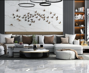 Modern Sofa Combination-ID:729902037