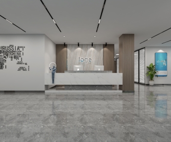 Modern Office Reception Desk-ID:426227096