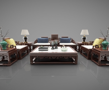 Chinese Style Sofa Combination-ID:843863014