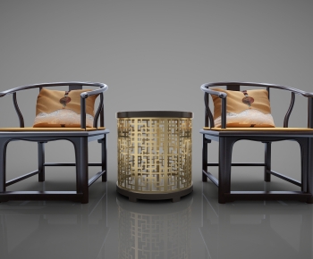 New Chinese Style Lounge Chair-ID:957081088