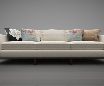 New Chinese Style Three-seat Sofa-ID:239785911