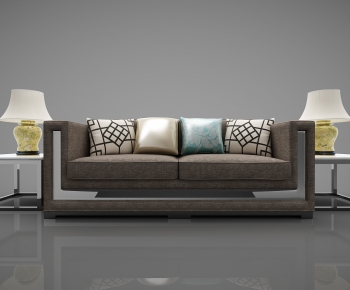 New Chinese Style A Sofa For Two-ID:932495124