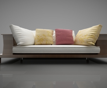 New Chinese Style A Sofa For Two-ID:585508113