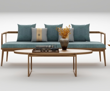 New Chinese Style A Sofa For Two-ID:829000006
