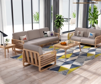 Nordic Style Sofa Combination-ID:784868005