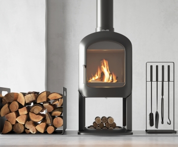 现代壁炉，材火，木材-ID:186000116