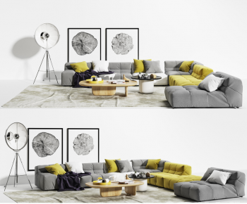 Modern Multi Person Sofa-ID:695054053