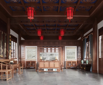 Chinese Style Exhibition Hall-ID:830219987