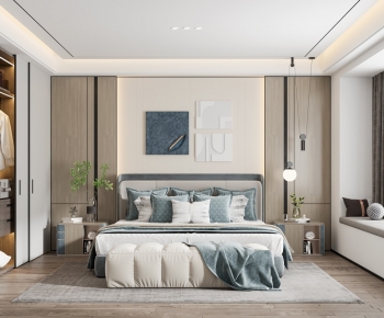 Modern Bedroom-ID:392740966