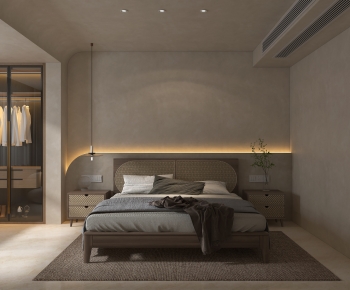 Wabi-sabi Style Bedroom-ID:539587022