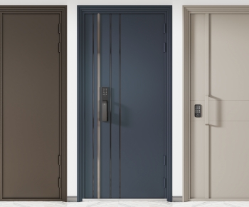 Modern Single Door-ID:523015025