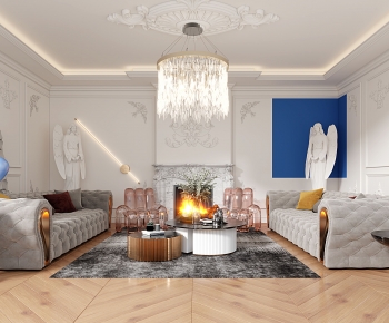 European Style A Living Room-ID:274111995