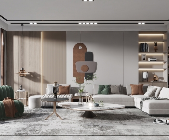 Modern A Living Room-ID:157197958