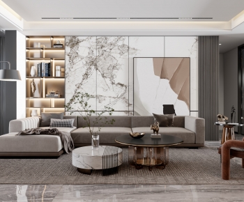 Modern A Living Room-ID:778858907