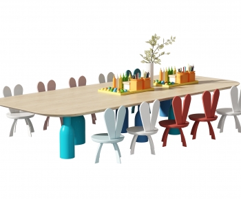 Modern Children's Table/chair-ID:545743943