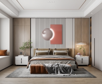 Modern Bedroom-ID:614278086