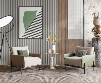 Modern Single Sofa-ID:952188013