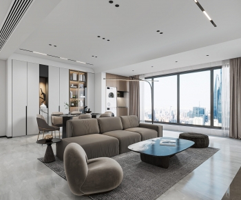 Modern A Living Room-ID:158069147