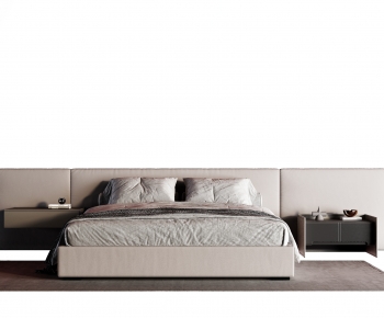 Modern Double Bed-ID:103239066