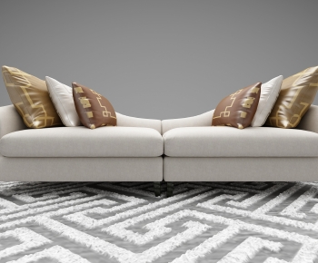 New Chinese Style A Sofa For Two-ID:561708933
