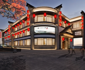 Chinese Style Facade Element-ID:964070087