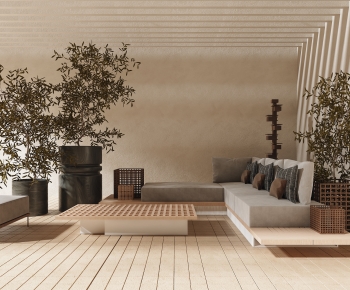 Wabi-sabi Style A Living Room-ID:659111982